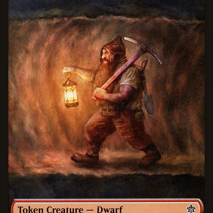 Dwarf Token [Throne of Eldraine Tokens]