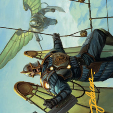 Air Marshal Art Card (Gold-Stamped Signature) [The Brothers' War Art Series]