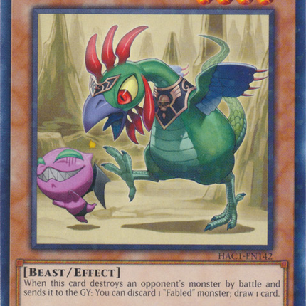 The Fabled Kokkator (Duel Terminal) [HAC1-EN142] Common