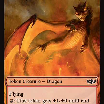 Dragon Egg // Dragon (0013) Double-Sided Token [Tarkir: Dragonstorm Commander Tokens]