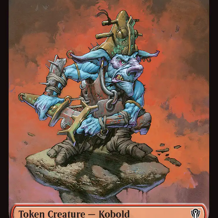 Kobolds of Kher Keep // Map Double-Sided Token [Reality Fracture Commander Tokens]