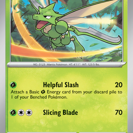 Scyther (123/165) [Scarlet & Violet 151]