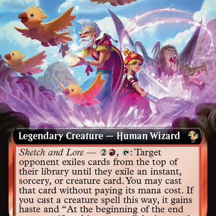 Strago and Relm (Extended Art) [FINAL FANTASY Commander]