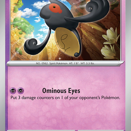 Yamask (075/182) [Scarlet & Violet: Paradox Rift]