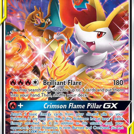 Charizard & Braixen GX (SM230) [Sun & Moon: Black Star Promos]