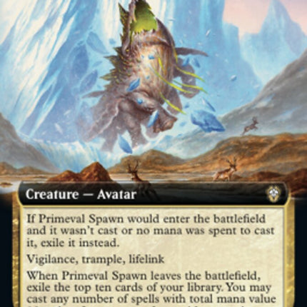 Primeval Spawn (Extended Art) [Dominaria United Commander]