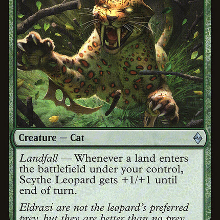 Scythe Leopard [Battle for Zendikar]