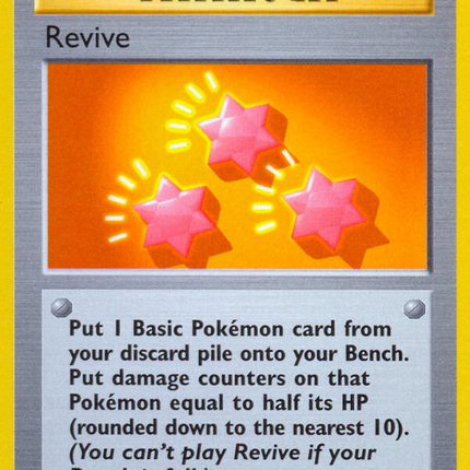 Revive (89/102) (Shadowless) [Base Set 1st Edition]