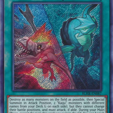 Interrupted Kaiju Slumber [BLHR-EN087] Secret Rare
