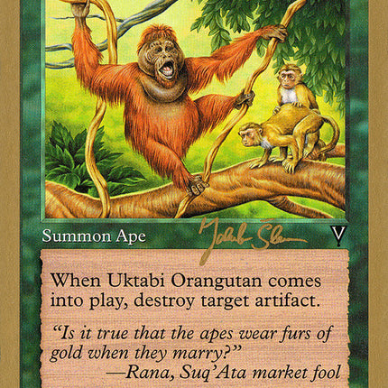 Uktabi Orangutan (Jakub Slemr) [World Championship Decks 1997]
