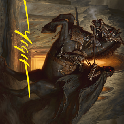 Nazgul Art Card (Gold-Stamped Signature) [The Lord of the Rings: Tales of Middle-earth Art Series]