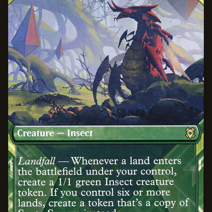Scute Swarm (Showcase) [Zendikar Rising]