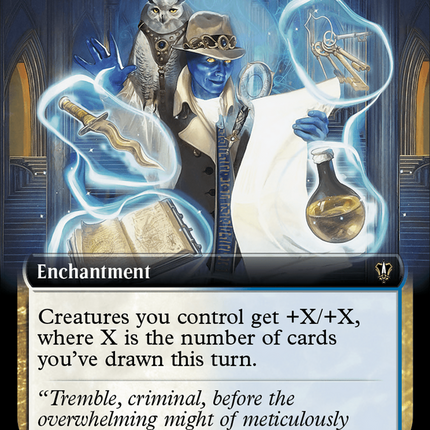Knowledge is Power (Extended Art) [Murders at Karlov Manor Commander]