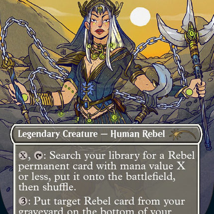 Lin Sivvi, Defiant Hero (Borderless) [Secret Lair Countdown Kit]