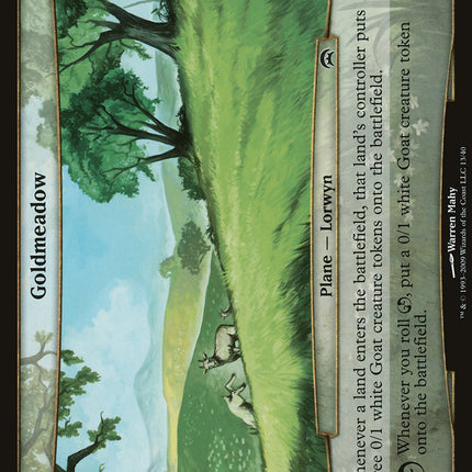 Goldmeadow (Planes) [Planechase Planes]
