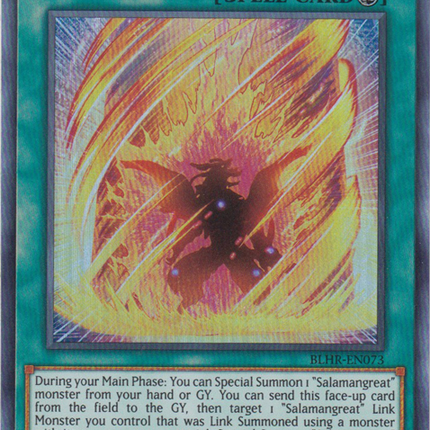 Will of the Salamangreat [BLHR-EN073] Ultra Rare