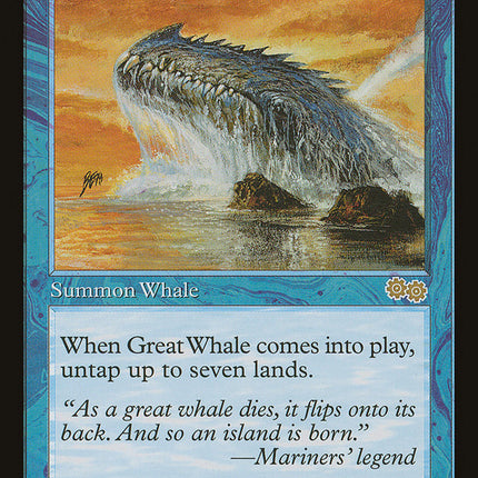 Great Whale [Urza's Saga]