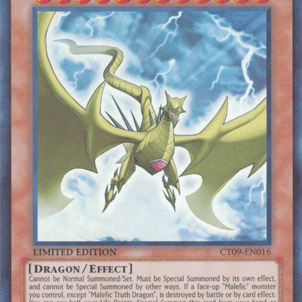 Malefic Truth Dragon [CT09-EN016] Super Rare