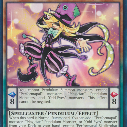 Performapal Skullcrobat Joker [LEDD-ENC08] Common