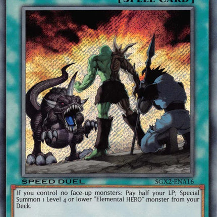 A Hero Lives [SGX2-ENA16] Secret Rare