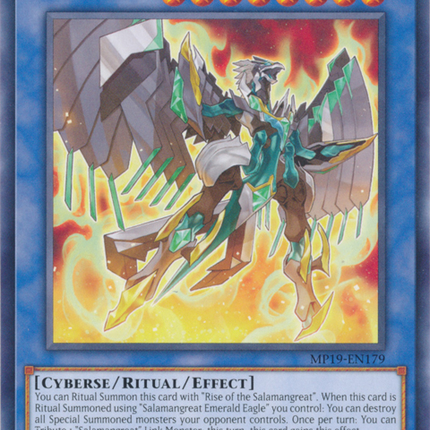 Salamangreat Emerald Eagle [MP19-EN179] Common