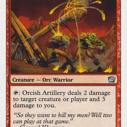 Orcish Artillery [Ninth Edition]