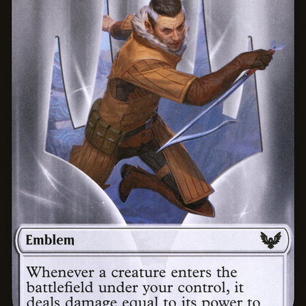 Pest // Lukka, Wayward Bonder Emblem Double-Sided Token [Secret Lair: From Cute to Brute Tokens]