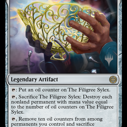 The Filigree Sylex (Promo Pack) [Phyrexia: All Will Be One Promos]