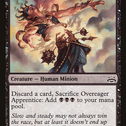 Overeager Apprentice (Divine vs. Demonic) [Duel Decks Anthology]