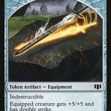 Stoneforged Blade // Germ Double-Sided Token [Commander 2014 Tokens]