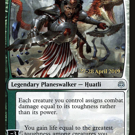 Huatli, the Sun's Heart [War of the Spark Prerelease Promos]