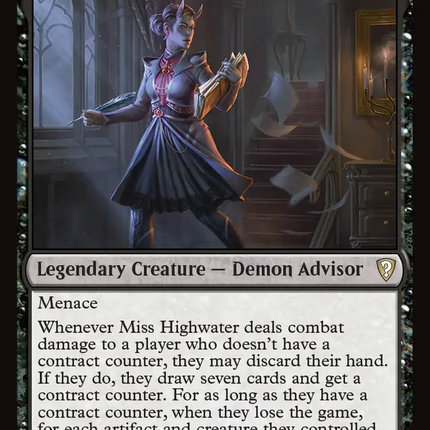Miss Highwater [Mystery Booster: Commander Edition]