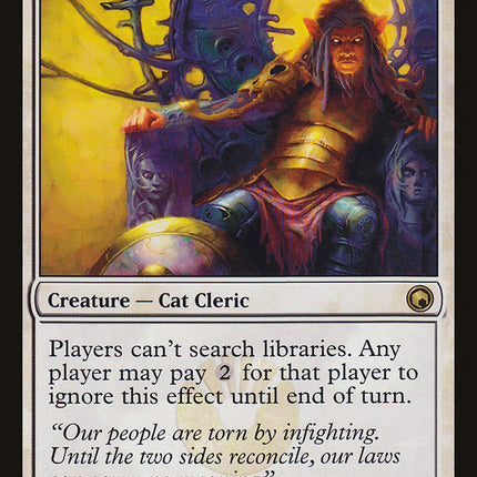 Leonin Arbiter [Scars of Mirrodin]