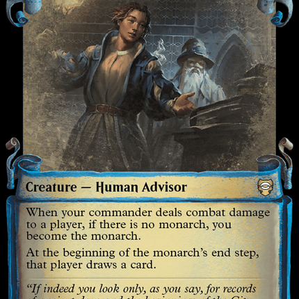 Archivist of Gondor [The Lord of the Rings: Tales of Middle-Earth Commander Showcase Scrolls]