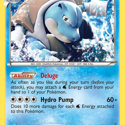 Blastoise (16/101) (Theme Deck Exclusive) [Black & White: Plasma Blast]
