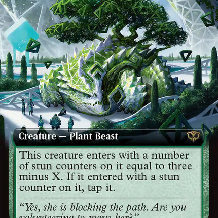 Slumbering Trudge (Extended Art) [Secrets of Strixhaven]