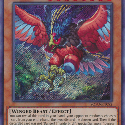Danger! Thunderbird! [SOFU-EN082] Secret Rare