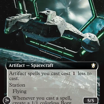 Type-03 Borg Vessel (Extended Art) [Star Trek Commander]