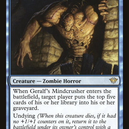 Geralf's Mindcrusher [Dark Ascension]