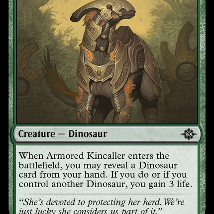 Armored Kincaller [The Lost Caverns of Ixalan]