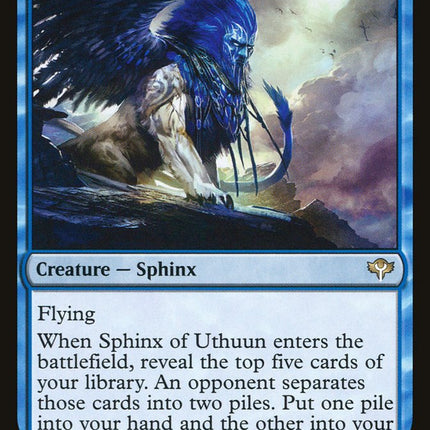 Sphinx of Uthuun [Duel Decks: Speed vs. Cunning]