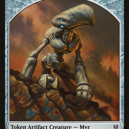 Myr // Bird (002) Double-Sided Token [Commander 2016 Tokens]