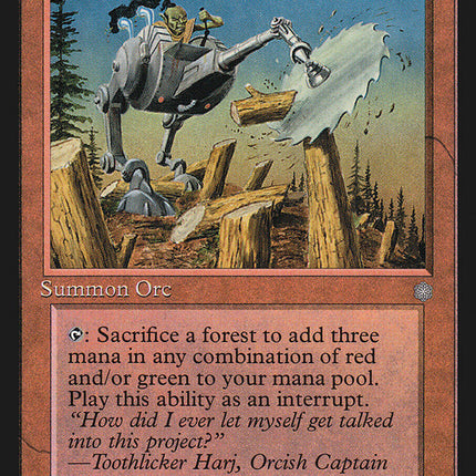 Orcish Lumberjack [Ice Age]