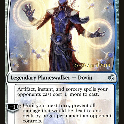 Dovin, Hand of Control [War of the Spark Prerelease Promos]