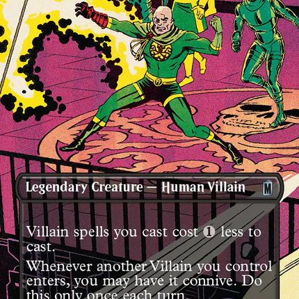 Baron Strucker, HYDRA Overlord (Borderless) (0315) [Marvel Super Heroes]