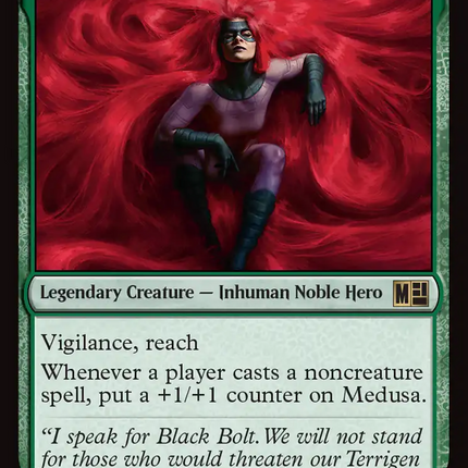 Medusa, Inhuman Queen (Surge Foil) [Marvel Super Heroes Commander]
