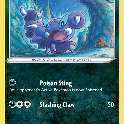 Skorupi (121/202) [Sword & Shield: Base Set]