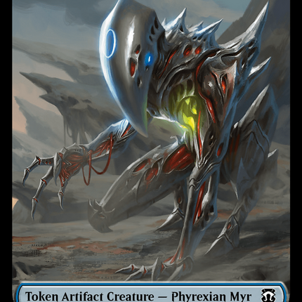 Phyrexian Myr // Servo Double-Sided Token [Modern Horizons 3 Commander Tokens]