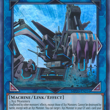 Infinitrack Fortress Megaclops [MP20-EN216] Ultra Rare