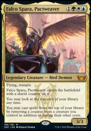 Falco Spara, Pactweaver (Promo Pack) [Streets of New Capenna Promos]